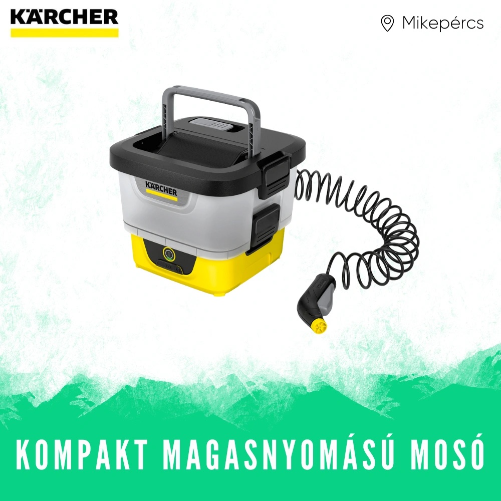 Klímamosó és klímatisztító gép (Kärcher OC4)