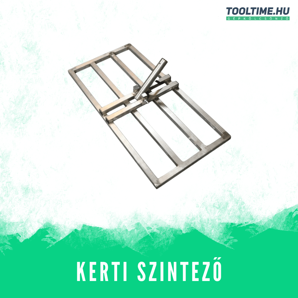 Kerti szintező (simító borona)